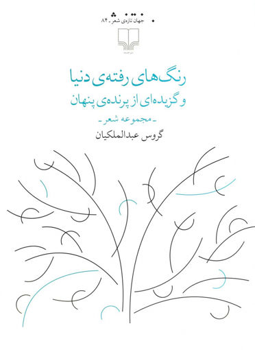 کتاب رنگ های رفته دنیا نشر چشمه نویسنده گروس عبدالملکیان جلد شومیز قطع رقعی