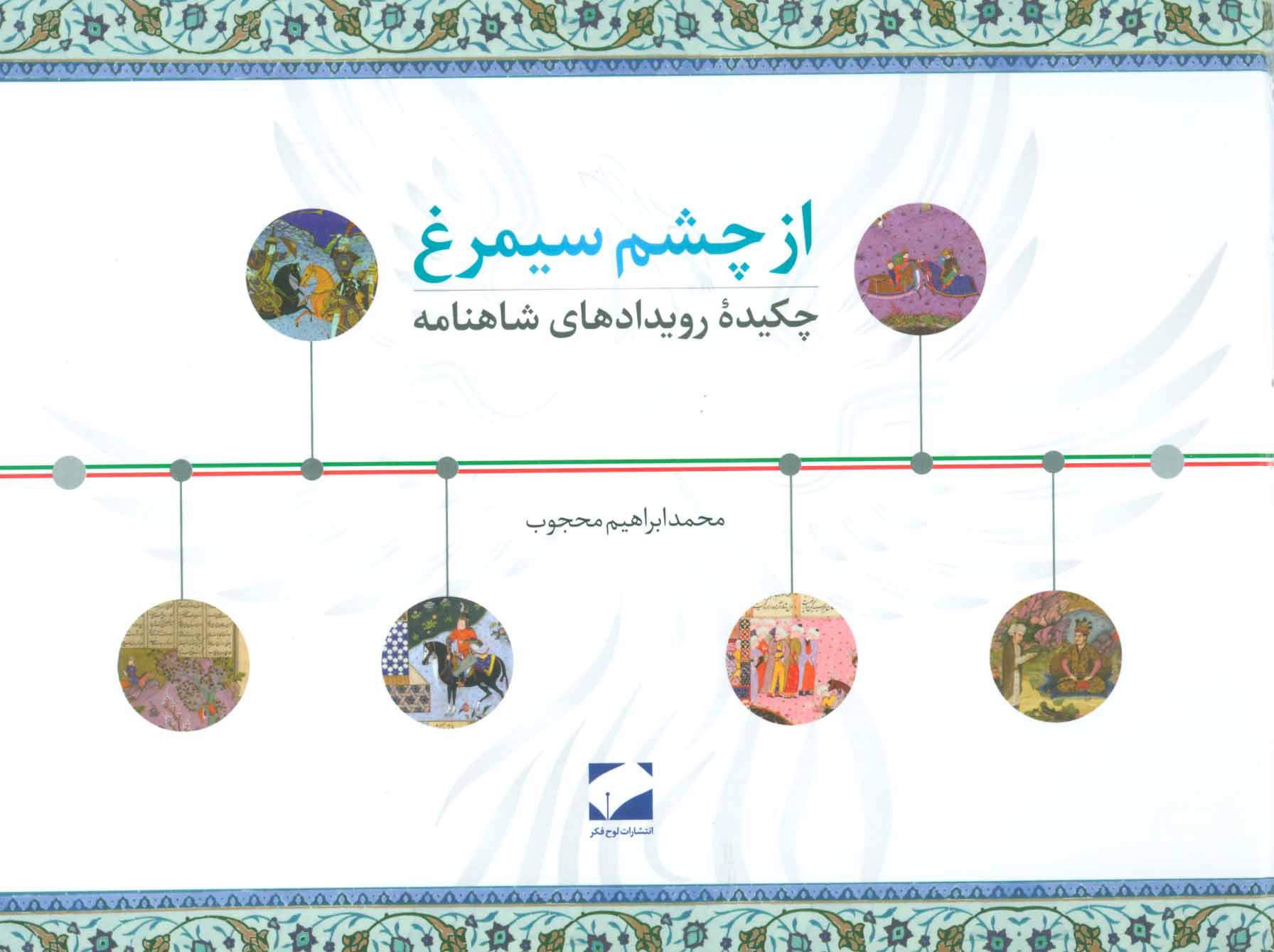 تصویر  کتاب از چشم سیمرغ نشر لوح فکر نویسنده محمدابراهیم محجوب جلد گالینگور قطع بیاضـی