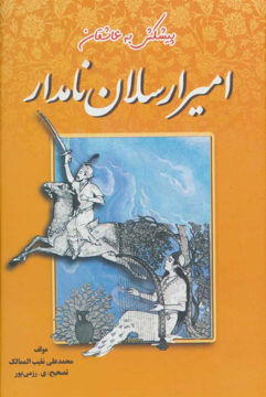 کتاب امیرارسلان نامدار نشر جاجرمی نویسنده محمد علی تقیب الممالک جلد گالینگور قطع رقعی