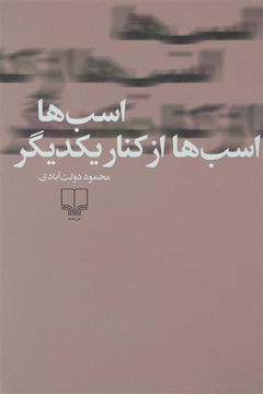 کتاب اسب ها اسب ها از کنار یکدیگر نشر چشمه نویسنده محمود دولت آبادی جلد شومیز قطع رقعی