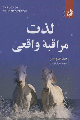کتاب لذت مراقبه واقعی نشر ترنگ نویسنده جف فوستر مترجم مهرناز نوروزی جلد شومیز قطع رقعی