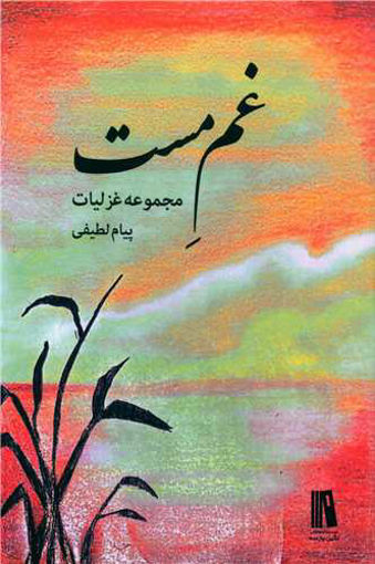 کتاب غم مست نشر نگین پارسه نویسنده پیام لطیفی جلد شومیز قطع رقعی