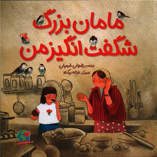کتاب مامان بزرگ شگفت انگیز من (میچکا) نشر مبتکران نویسنده رضوان خرمیان جلد شومیز قطع خشتی