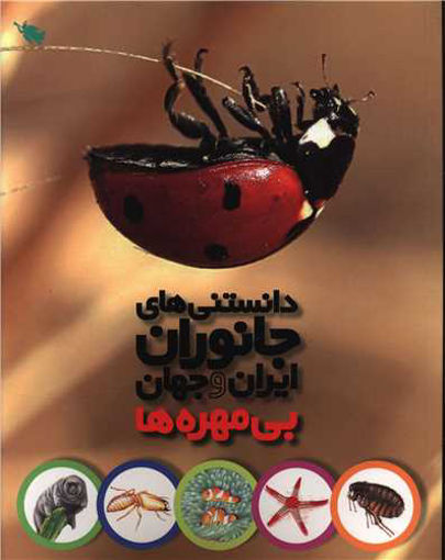 کتاب دانستنی های جانوران ایران و جهان (بی مهره ها) نشر طلایی نویسنده محمد کرام الدینی جلد سلـفون قطع وزیری